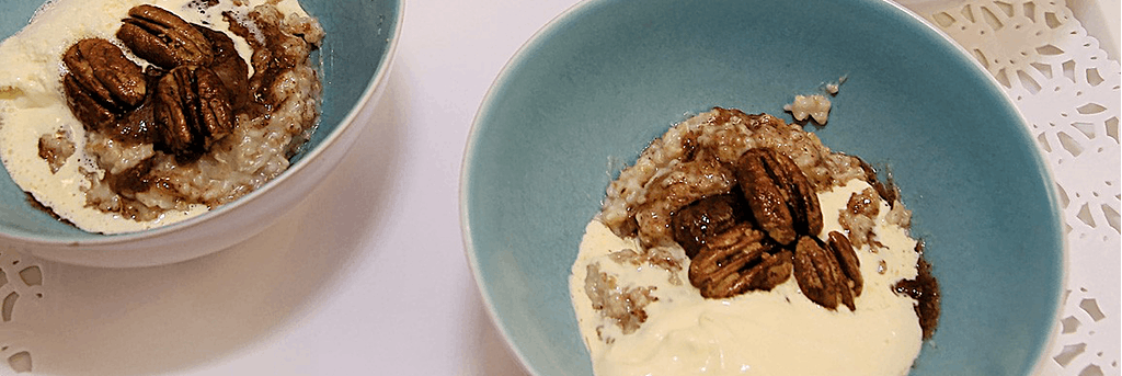 maple pecan porridge