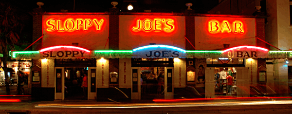 Sloppy Joe's bar in Key West